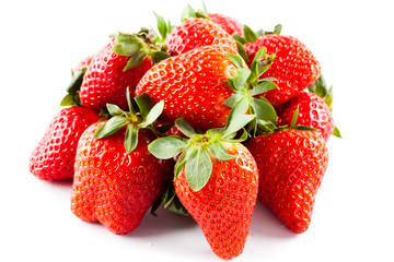 Ripe strawberries