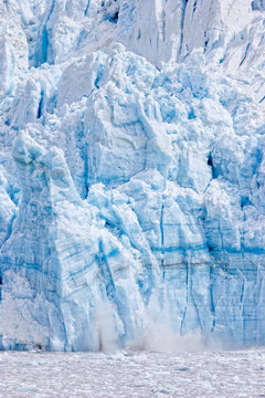 Global warming glacier