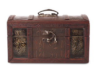 close wooden chest