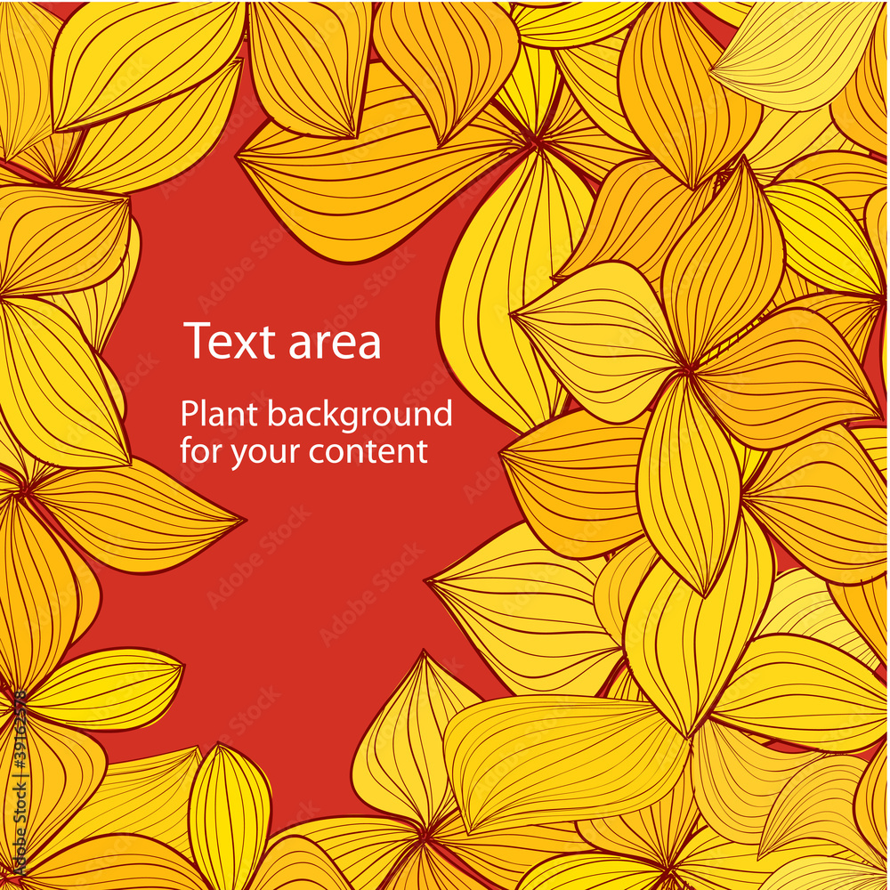 Aufkleber autumn background with copyspace. paste your text