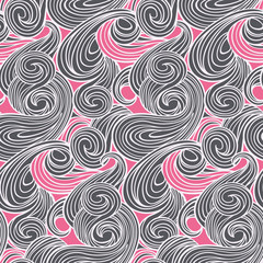 Seamless abstract wave pattern