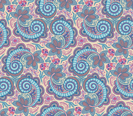 Seamless lace pattern