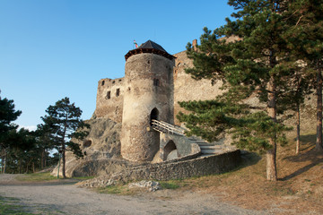 Medieval royal Boldogko castle in Tokaj region Hungary