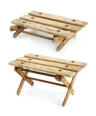 Складной стульчик. Ретро.