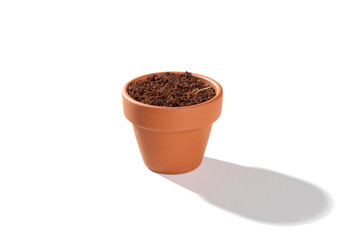 Ein Blumentopf