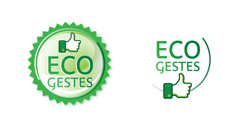 boutons éco-gestes