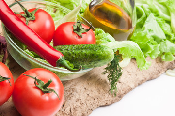 Tomato and vegetables
