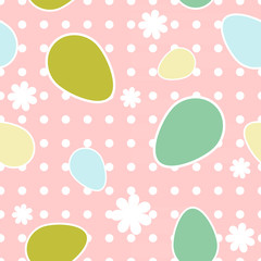 Easter seamless pattern