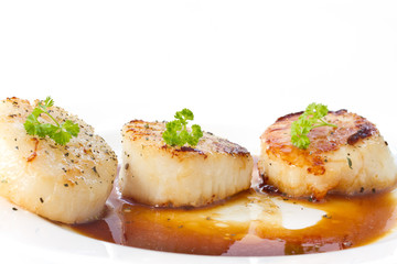 fried scallops