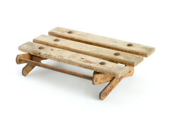 Складной стульчик. Ретро.