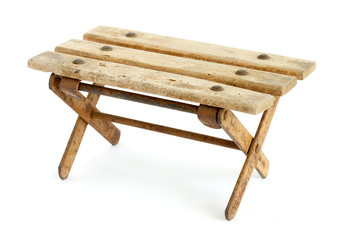 Складной стульчик. Ретро.