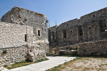 Castle of Monte Sant'Angelo. Puglia. Italy.