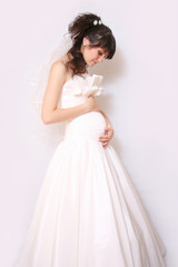 Pregnant bride