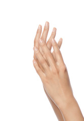 woman beauty hands