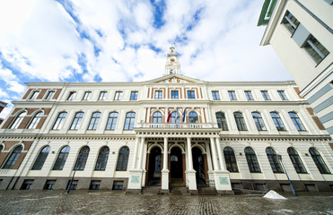 Council building in Riga, Latvia