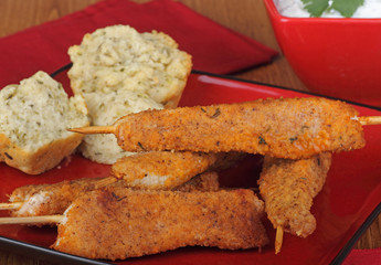Chicken on Skewers
