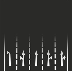 Strassenmarkierungen 22b