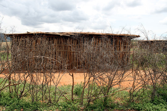capanna in africa, kenya