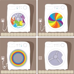automatic washing processes