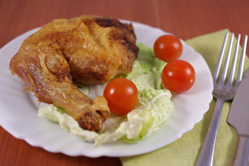 Roast chicken