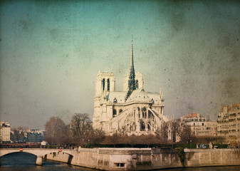 Plakat Cathedral,paris
