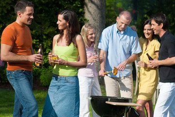 Grillparty im Garten