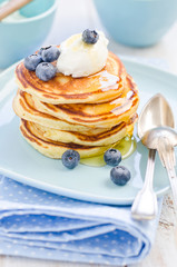 Pancakes With Maple Syrup
