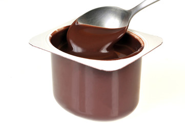 Pot de crème au chocolat