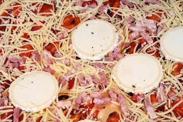 La pizza industrielle