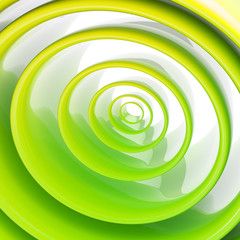 Background made of abstract plastic circles