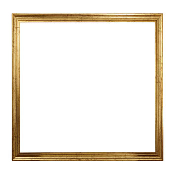 cornice dorata quadrata
