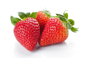 Isolated fruits - Strawberries