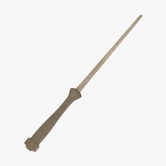 3d render of magic wand