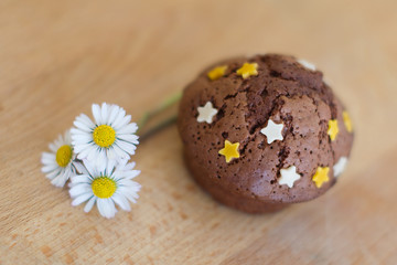 muffin au chocolat