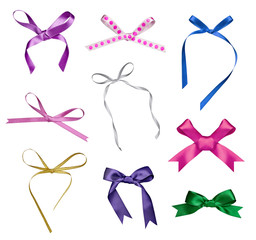 silk ribbon knot gift christmas birthday holiday