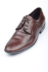 Male shoes in fashion concept