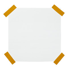 white note paper message label business