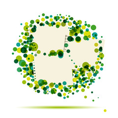 Happy holiday, funny frame, insert your photo here