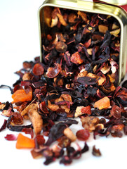 thé infusion à la mangue