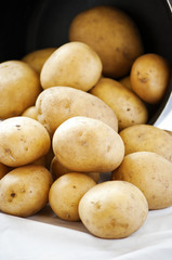 potatoes raw vegetables food