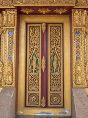 Architecture in temple , Thailand