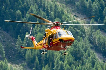 Poster Valdostano Alpine Helikopter Redding © Gianluca Pili
