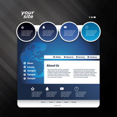 Website template