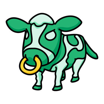 Cattle Mascot 06