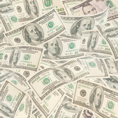 Full of Hundreds American notes