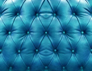 Crédence de cuisine en verre imprimé Cuir Cuir d& 39 ameublement bleu