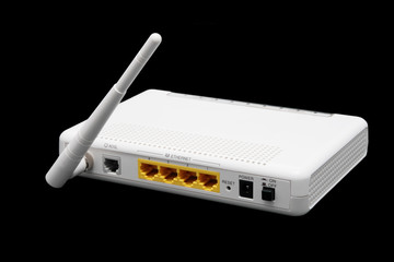 back of a router