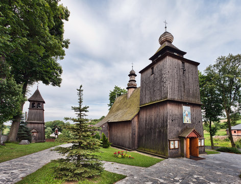 Wooden church in Rabka, Malopolska, Poland