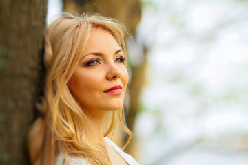 Naklejka premium woman