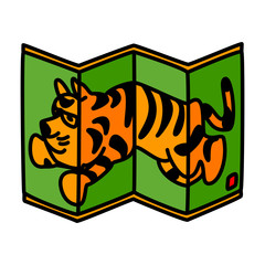 Tiger mascot 04